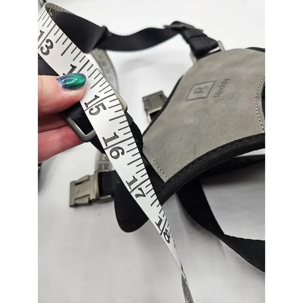 REDDY Jacquard Dog Harness Black For Large Dogs‎ Black NWOT